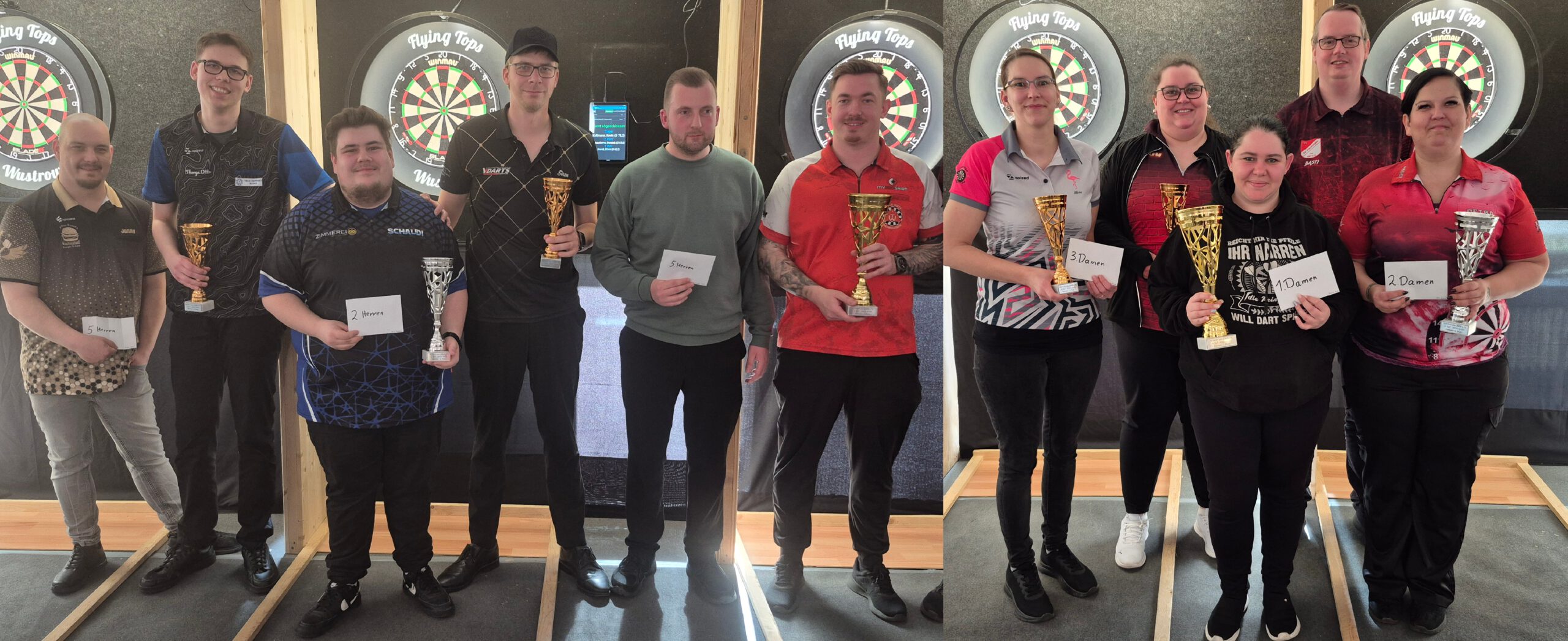 4. Ranglistenturnier 2025 / 2026 bei den Flying Tops in Wustrow